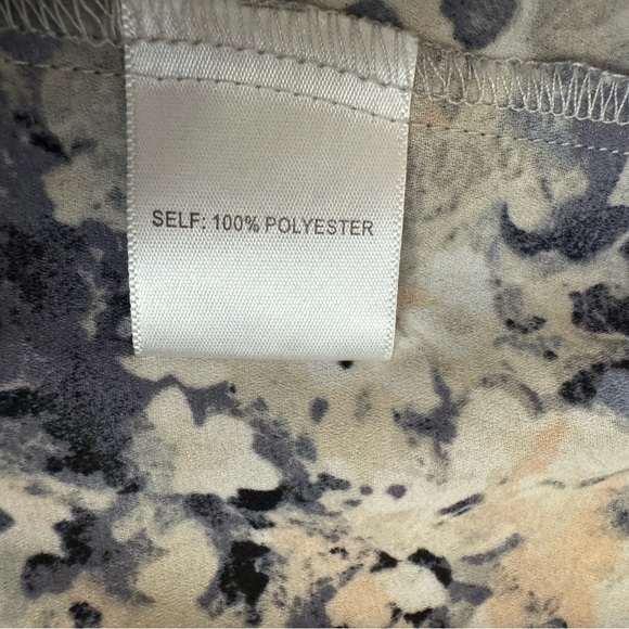 Rose + Olive Plus 3X Blue Smocked Neck Blouse Top Popover Cottagecore‎ Tunic - Picture 5 of 8